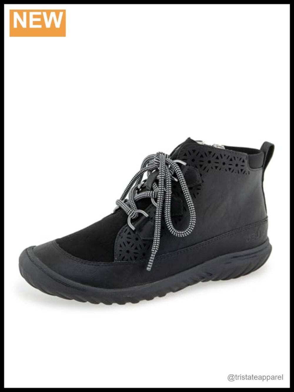 Water Resistant Arch Support Lace-Up Ankle Boot